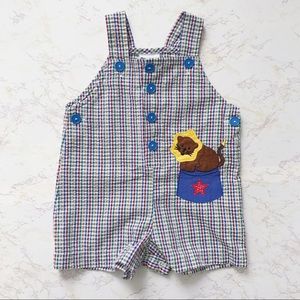 Vtg Samara Baby Boy Jumpsuit